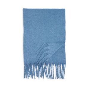 - AQUA
Faux Mohair Solid Throw
